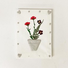 (TD) (집콕) 압화 캔버스 데코 화분 액자 만들기 -4인kty4+4tyf