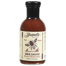 Braswell’s Gourmet Tangy Mustard BBQ Sauce – Small-Batch Renowned Specialty Made in USA Since 1, 하바네로, 13.5 Ounce