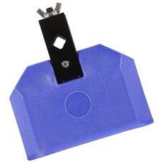 드럼 타악기 플라스틱 금속 내구성 사운드 선명한 자연 음악 스타일 암소 벨, Color: 2. Blue, 1개