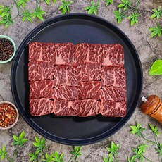수입소고기 냉장살치살 스테이크용 구이용 500g, 통 절단없음 1kg, 1