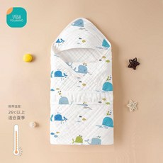 YOU MENG 抱被 新生兒薄款純棉紗布夏季包巾