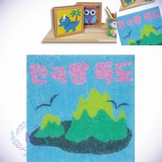 데코샌드 액자만들기 독도 샌드드로잉 샌드아트체험