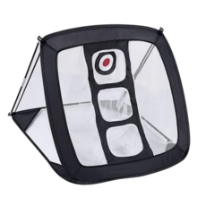 연습장 키밍 다용도 접이식 휴대용 골프 치핑네트 연습망, 블랙