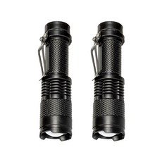 SK-68 미니 LED 손전등 후레쉬 랜턴, 2개