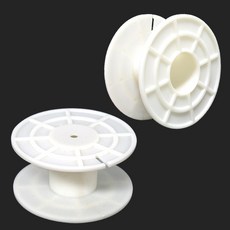 PVC 보빈 원예 미싱 코일 납 와이어 노끈 로프 정리, 대(95mm), 1개