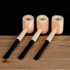 미주리 미어샤움 제너럴 콘콥 담배 구부러짐 파이프, 3수 업그레이드 라지클래식 일자 블랙