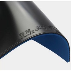 乒乓球膠皮 訓練反膠 國狂三, 40度黑色藍海綿2.2厚快攻無憂,不帶膠水, 1個