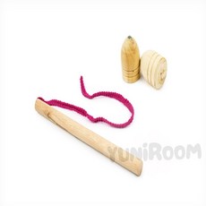 유니룸 전통팽이 세트 민속팽이치기, 1개