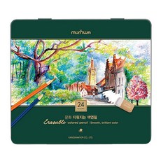 문화 지워지는 색연필 24색, 단품, 단품