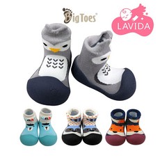 LAVIDA嚴選 韓國BigToes幼兒襪型學步鞋 可愛動物系列 襪型學步鞋 襪鞋 寶寶鞋 嬰兒鞋 韓國學步鞋 襪子