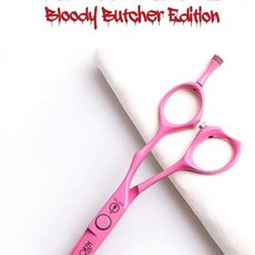 水穀美髮(火烈鳥聯名)理髮專用剪刀組，專業美髮剪刀，含平剪/牙剪/打薄剪，劉海剪, 1個, 牙剪6.0寸