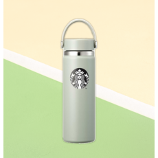 스타벅스 SS 하이드로 플라스크 세이지 텀블러, 1개, 591ml
