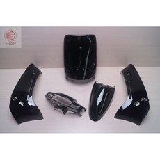 EG部品 附發票 車殼玩家 DIO-SD 迪奧 可動 烤漆部份 黑 2孔 F5E, 1個, 鼓煞