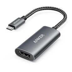 Anker 高解析度8K/4K影音Type-C轉HDMI連接線A8317HA1轉接器 適用Mac電腦iPad筆電XPS, 1個