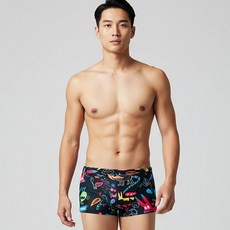 랠리 탄탄이 숏사각 남자 수영복 폭스
