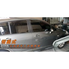 比德堡崁入式晴雨窗 【內崁式-短截式】日產NISSAN TIIDA(4D/5D) 2006-2012年專用, 1個, 全車四片