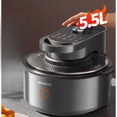 자동회전냄비 통돌이볶음기 삼겹살 자동 회전 팬 조리, 그레이