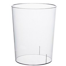 透明手提垃圾桶 壓克力垃圾桶 家用垃圾桶 桌面收納盒 小垃圾桶 桌上收納桶【台灣現貨】, 一般透明垃圾桶