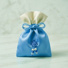 다용도 복주머니 (중사이즈), 1개, 비취색