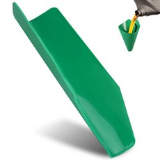 유연한 오일 깔때기 재사용 가능한 자동차용 플렉스 대부분의 자동차 트럭 오토바이를 위한 14.7 x 6.7 인치 무유출 교환 도구녹색