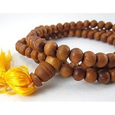 8mm 정품 백단 말라 향기로운 불교 명상 108 염주 목걸이 Sandalwood Store 8mm Genuine Sandalwood Mala Fragrant Buddhist Me, 미정