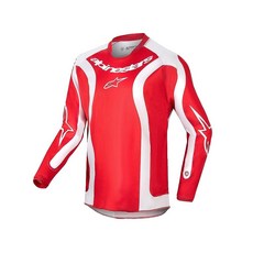 Alpinestars 3773924-3120-XL: Youth Racer Lurv Jersey Mars 레드/화이트 XL