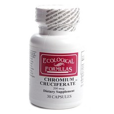 ECOLOGICAL FORMULAS 十字花酸鉻 200mcg 膠囊, 1個, 30 件