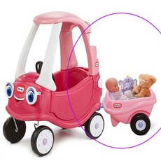 승용 공룡 놀이기구 코지쿠페 핑크 실내외 이동