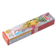 保鮮夾鏈袋 密封袋, L-大號, 1套, 10個裝