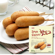 오뗄 카스테라 핫도그 /500g/750g, 500g, 2개