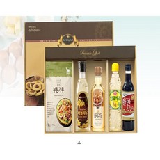 추석명절 기획선물세트부침가루+카놀라유+양조식초+진간장, 상세페이지 참조, 1세트