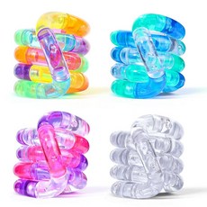 조물조물 집중력향상 스트레스 해소 손장난감 피젯 토이, 2개, 퍼플+블루