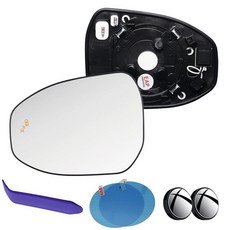 EAP 조수석 사이드 미러 유리 토요타 프리우스 2023-2026과 호환 사각지대 8793147660 8793147770, Driver - Heated + Blind Spot