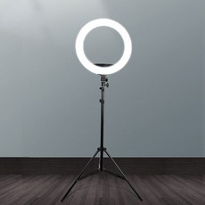 YG-18 LED環形補光燈 45cm外徑 3200-6000K色溫 70-210cm支架高度, 1個