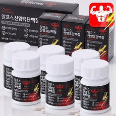 [나눔홈쇼핑 신구성] NEW 프로틴 알프스 산양유단백질 BCAA 1통에 30정 아미노산, 2개, 90회분