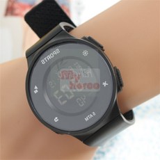 마이하루 운동시계블랙 전자 손목시계