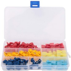 60 120 160 180 240 360PCS 커넥터 빠른 전기 케이블 스냅 스플 라이스 와이어 터미널 압착, 60PCS