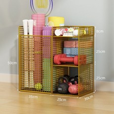 요가매트 정리 필라테스 매트 화이트 운동기구 헬스장, 명왕 골드 다기능 스탠드형, 1개