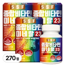 순수식품 종합 멀티 비타민 미네랄, 90정, 3개