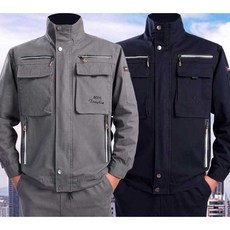 용접 작업복 방염복 개 세트 방열복 소방 도 방열 슈트 방염, 네이비(코튼)175/88A(130-145근)