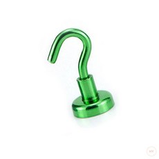 HY 포비 칼라고리 네오디뮴 자석 중형 초록 벌크형 교재용 교육용 놀이용