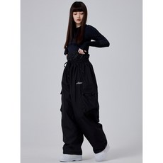 小眾設計不撞款24新款冬季滑雪褲女防風防水保暖夾棉寬松戶外單板雙板雪褲 男女同款