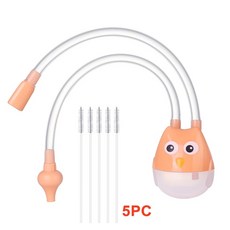 비강 흡인기 5pcs 브러쉬 안전 코 청소기 진공 흡입 신생아 안전 위생 개통 도구, 02 SET2-5PCS Brushes, 1개