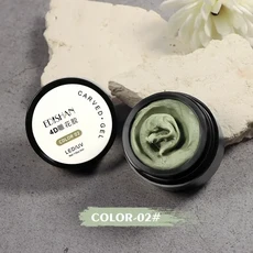 네일 조각 접착제 4D 입체 모양 릴리프 광선 요법 매니큐어 UV 모델링 클레이 스페셜, 05 02