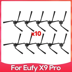 Eufy X9 Pro 롤러 사이드 브러시 HEPA 필터 천 로봇 청소기 액세서리와 호환 가능, 02 Set C