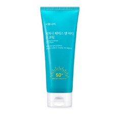식물나라 산소수페이스앤바디 저자극 선크림 SPF50+ PA++++, 1개, 150ml