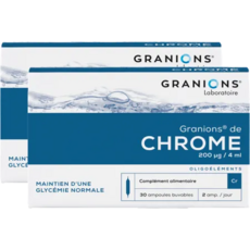 GRANIONS 크롬 200mcg/4ml 30앰플x2 (2개월)