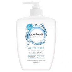 Femfresh 芳芯私密護理洗液 600ml 益生元平衡配方, 1個