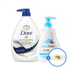 도브 함께 목욕세트뷰티 너리싱 바디워시 1L + 베이비도브 바디워시 400ML + 증정 택1, 수딩 코코넛 바디워시1L, 베이비리치모이스처400ML, 도브 헤어밴드, 1kg, 1