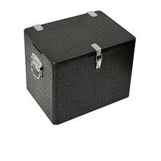 110L 쿨러 백 단열 배달 박스 열 보존 식품 쿨러 백 대용량 다기능 도시락 박스, 01 검정색